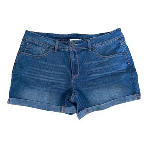 Fire & Gold Denim ~5 pocket denim shorts ~ size 16